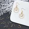 200Pcs Brass Earring Hooks KK-CN0001-35-5
