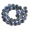 Handmade Millefiori Lampwork Beads Strands X-LAMP-N023-001G-2