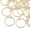 Alloy  2-Loop Link Pendants PALLOY-S132-040B-G-2