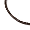 2MM Round Nylon Milan Cord Necklace Makings MAK-F038-C12-G-3
