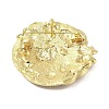 Vintage Flower Butterfly Alloy Rhinestone Brooches JEWB-M046-26C-3