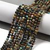 Natural HuBei Turquoise Beads Strands G-G140-A05-01-2