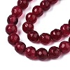 Natural White Jade Bead Strands G-R346-6mm-02-01-3