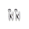 Tibetan Style Alloy Pendants TIBE-S108-108N-AS-RS-1