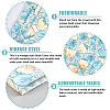 Cloth Book Cover AJEW-WH0596-014-5