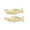 Brass Pendants KK-C252-01C-G-1