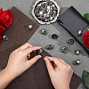 20Pcs Alloy Buttons BUTT-AR0001-39B-4