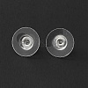 Brass Bullet Clutch Earring Backs KK-EC129-NF-3