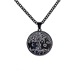 Stainless Steel Tree of Life Necklaces PW-WGCE844-02-1