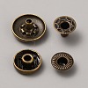 Alloy Snap Button FIND-WH0421-74P-2