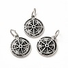 Ion Plating(IP) 304 Stainless Steel Pendants STAS-M089-22AS-3