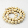 Natural Fossil Beads Strands X-G-E110-12mm-2-2