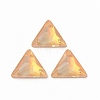 Mocha Effect Triangle Shape Sew on Rhinestone GLAA-A024-06D-2
