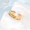 304 Stainless Steel Cuff Open Rings SA-CBACA70-01B-G-3