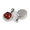 Natural Carnelian(Dyed & Heated) Charms KK-P283-51P-2