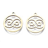 201 Stainless Steel Pendants STAS-T044-194G-1