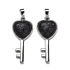 Natural & Synthetic Gemstone Pendants G-I321-06P-3