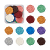 20Pcs 10 Colors Adhesive Wax Seal Stickers DIY-TA0003-49-17