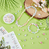 160Pcs 8 Styles Frosted Transparent Acrylic Beads OACR-PA0002-09-4