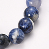 Natural Sodalite Beaded Stretch Bracelets BJEW-Q692-59-10mm-2