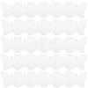 30Pcs Transparent Acrylic Pendants OACR-SC0002-30B-1