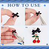 42Pcs Alloy Stud Earring Findings EJEW-ME0001-02A-3