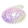 Baking Paint Transparent Glass Beads X1-DGLA-M001-10mm-02-2