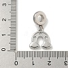 Non-Tarnish 304 Stainless Steel European Dangle Charms STAS-U005-36P-3