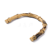 Plastic Imitation Bamboo U-Shaped Bag Handles LS-FIND-WH0010-28B-2