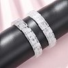 Natural Quartz Crystal Faceted Beaded Stretch Bracelets for Women BJEW-K251-08K-1