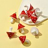 10Pcs Opaque Resin Pendants RESI-FS0001-63-5