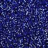 Baking Paint Silver Lined Glass Seed Beads SEED-H003-09F-2