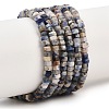 Natural Sodalite Beads Strands G-G345-C32-2x4mm-2
