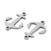 201 Stainless Steel Connector Charms STAS-A090-24P-2