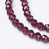 Natural Garnet Beads Strands G-D167-B-3mm-1