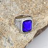 304 Stainless Steel with Cubic Zirconia Finger Rings for Men FS-WG67565-27-1