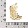 West Cowboy Theme Golden Plated Alloy Enamel Pendants FIND-B036-02D-3