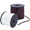 2 Rolls 2 Colors Nylon Braided Cords NWIR-PH0002-32-1