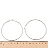 Tarnish Resistant 304 Stainless Steel Big Hoop Earrings EJEW-F105-01P-4