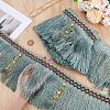 4M Polyester Fringe Tassel Trim DIY-OC0013-37A-3