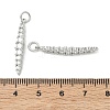 SHEGRACE Brass Micro Pave Cubic Zirconia Pendants XGRQ3D297-502P-3
