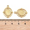 304 Stainless Steel Pendant Cabochon Settings X-STAS-P364-07G-3
