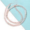 Natural Rose Quartz Beads Strands G-G085-B19-01-2