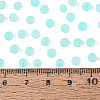 FGB Frosted Transparent Glass Seed Beads SEED-N013-04A-10-4