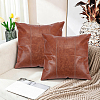 Square Imitation Leather Pillow Case AJEW-WH20006-406B-6
