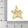 Brass Micro Pave Clear Cubic Zirconia Pendants KK-M300-08G-02-3