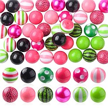 DIY Candy Color Bracelet Necklace Making Kit MACR-CJC0001-12P-02