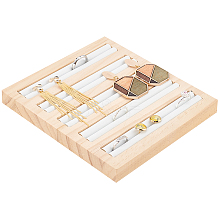 5-Slot Bamboo Ring Displays RDIS-WH0002-15B