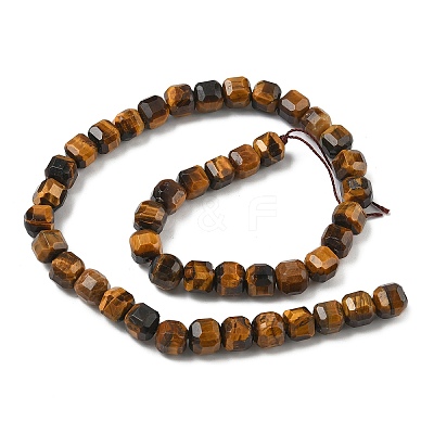 Natural Tiger Eye Beads Strands G-C267-A12-1