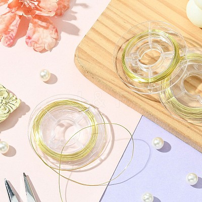 Round Copper Wire for Jewelry Making CWIR-N001-0.4mm-07-1